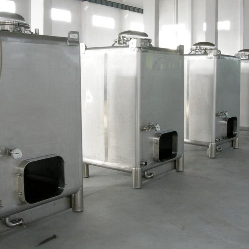 Tanques cuadrados de vino de 1000L