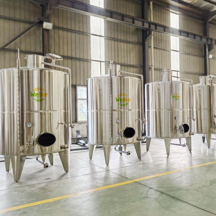Tanques de acero inoxidable para vino blanco de 2000L