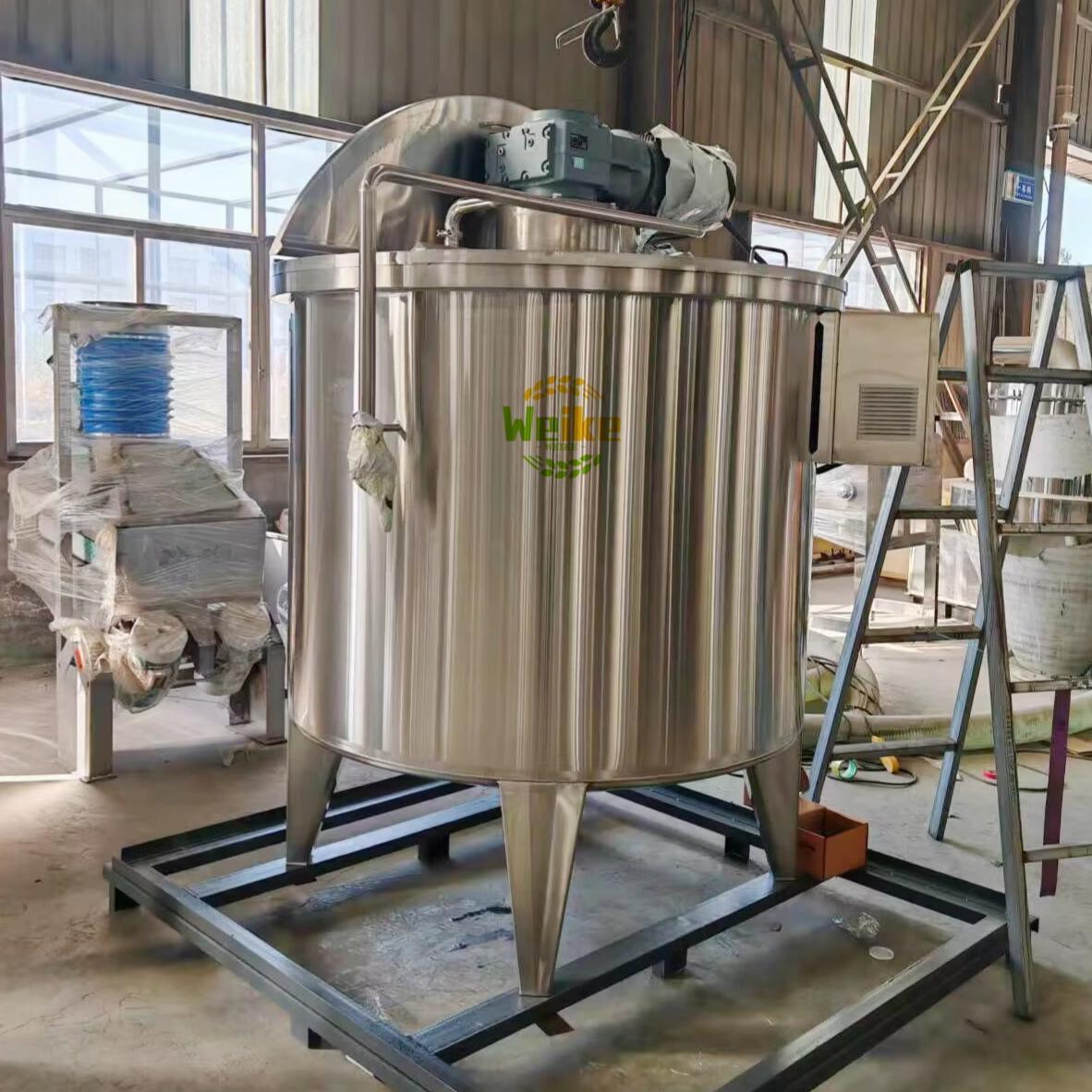 cosmetic mixing and storage tanks