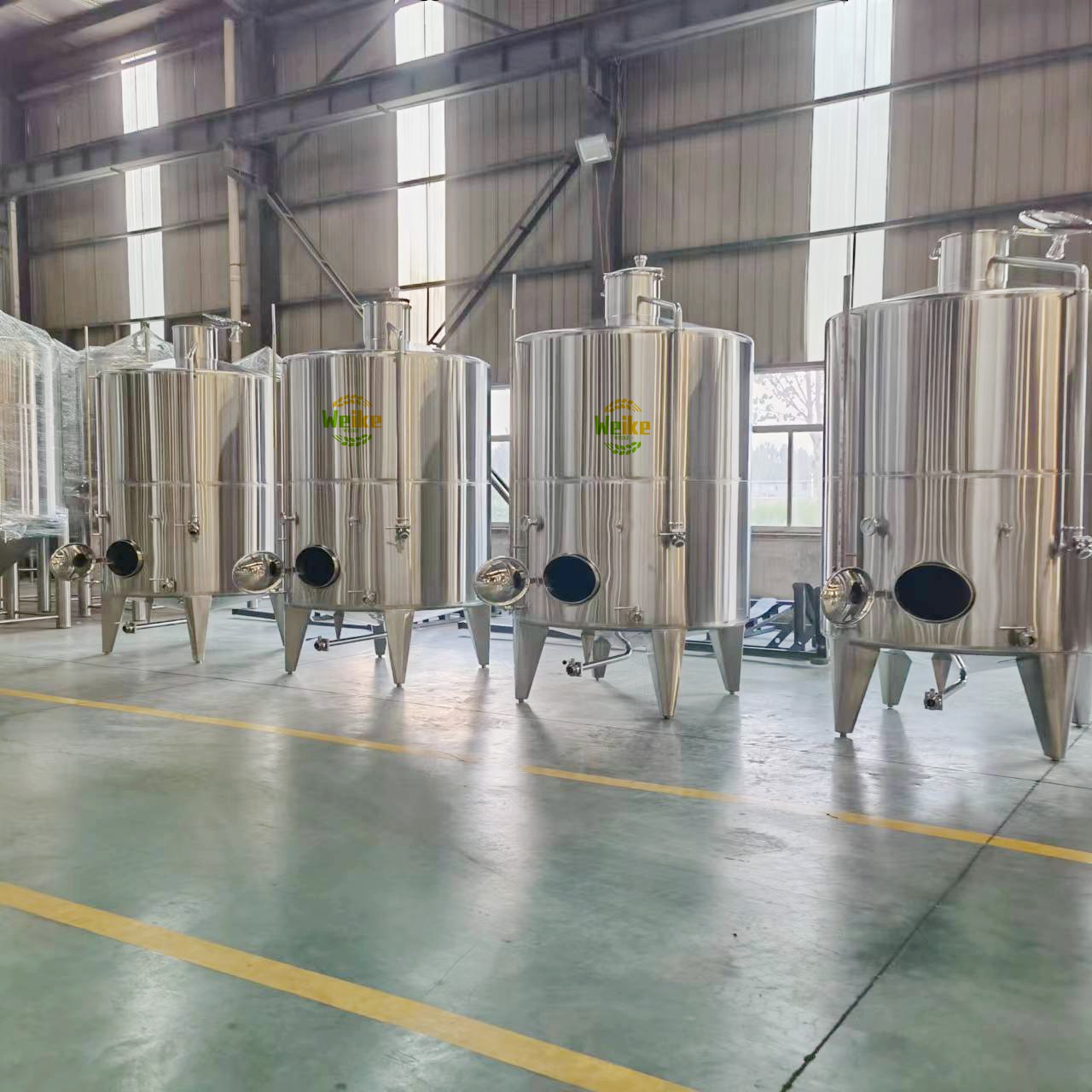 Tanques de acero inoxidable para vino blanco de 2000L