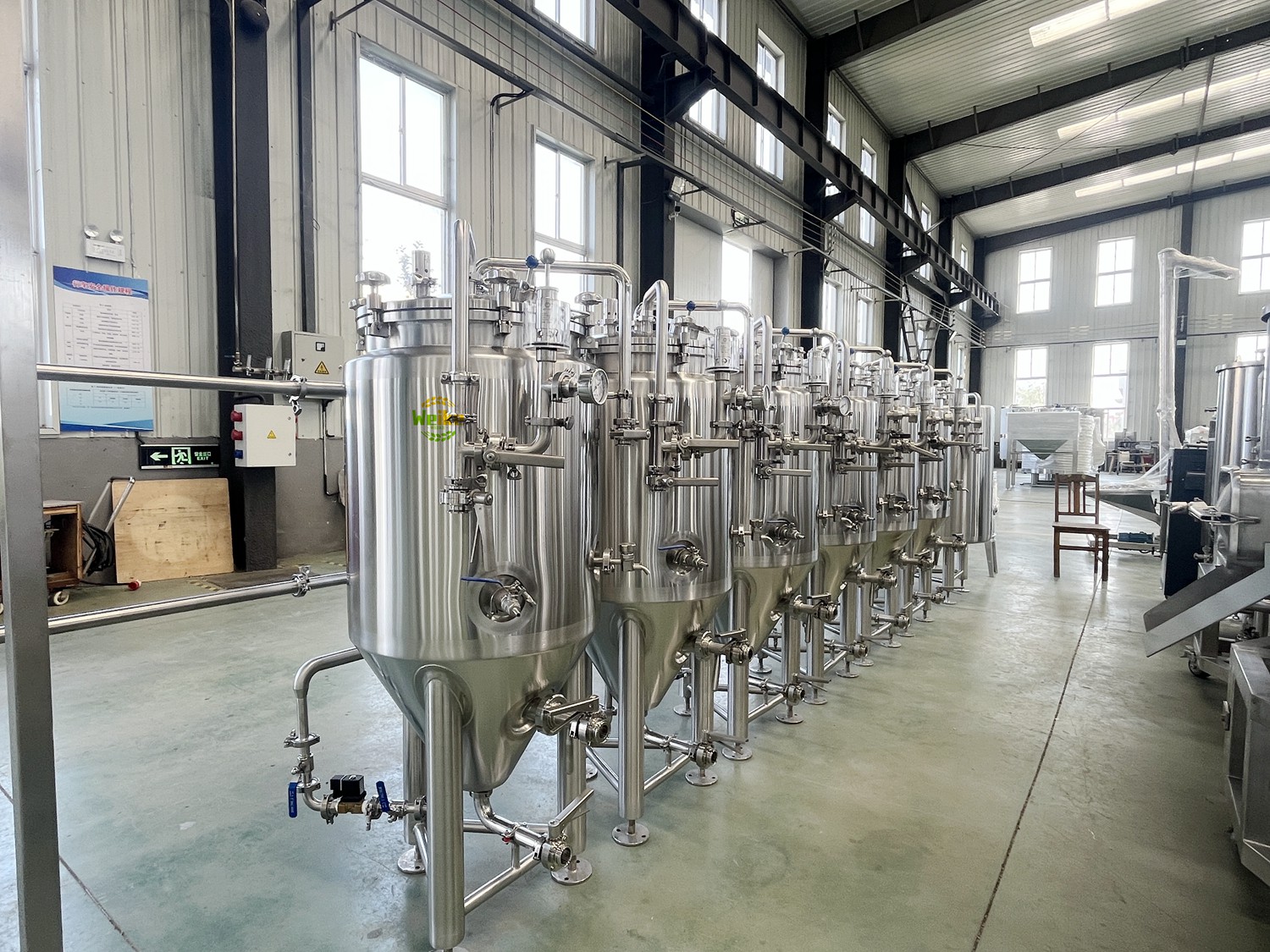 Fermentador de cerveza de 100L 200L