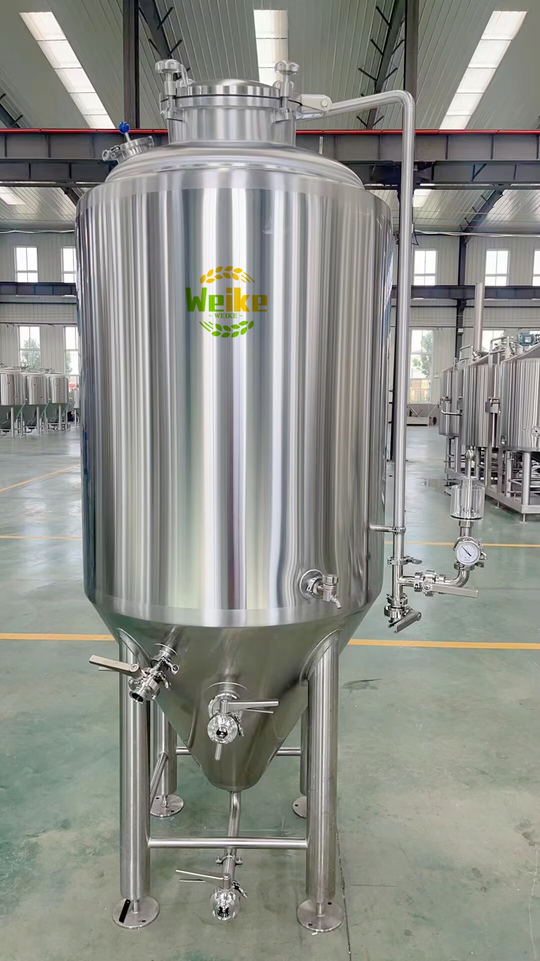 Tanques de fermentación de cerveza cónicos de 300L 500L