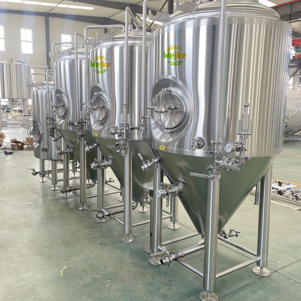 Fermentador de cerveza cónico de acero inoxidable de 2000L