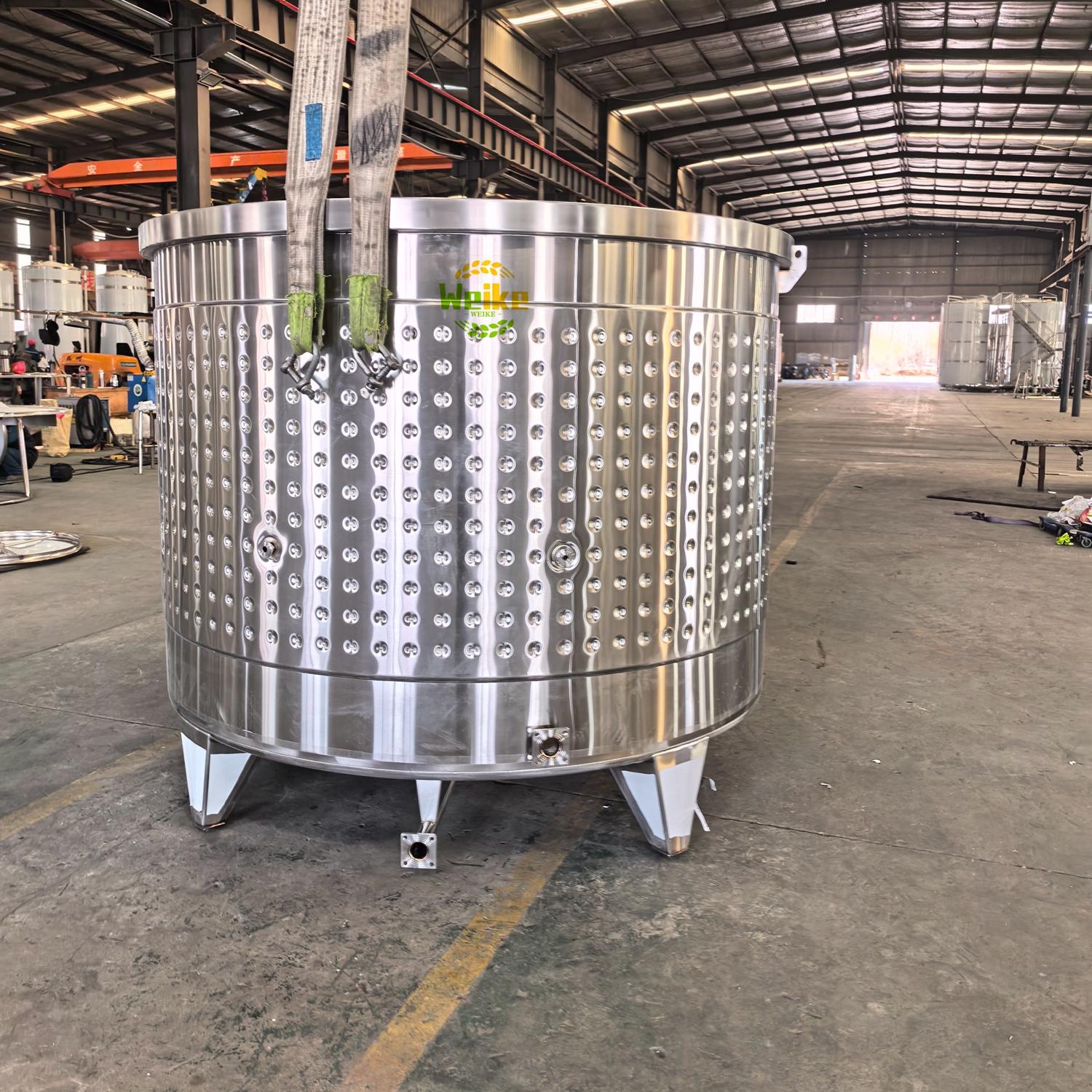 Tanques de fermentación abierta de tequila de 5000L