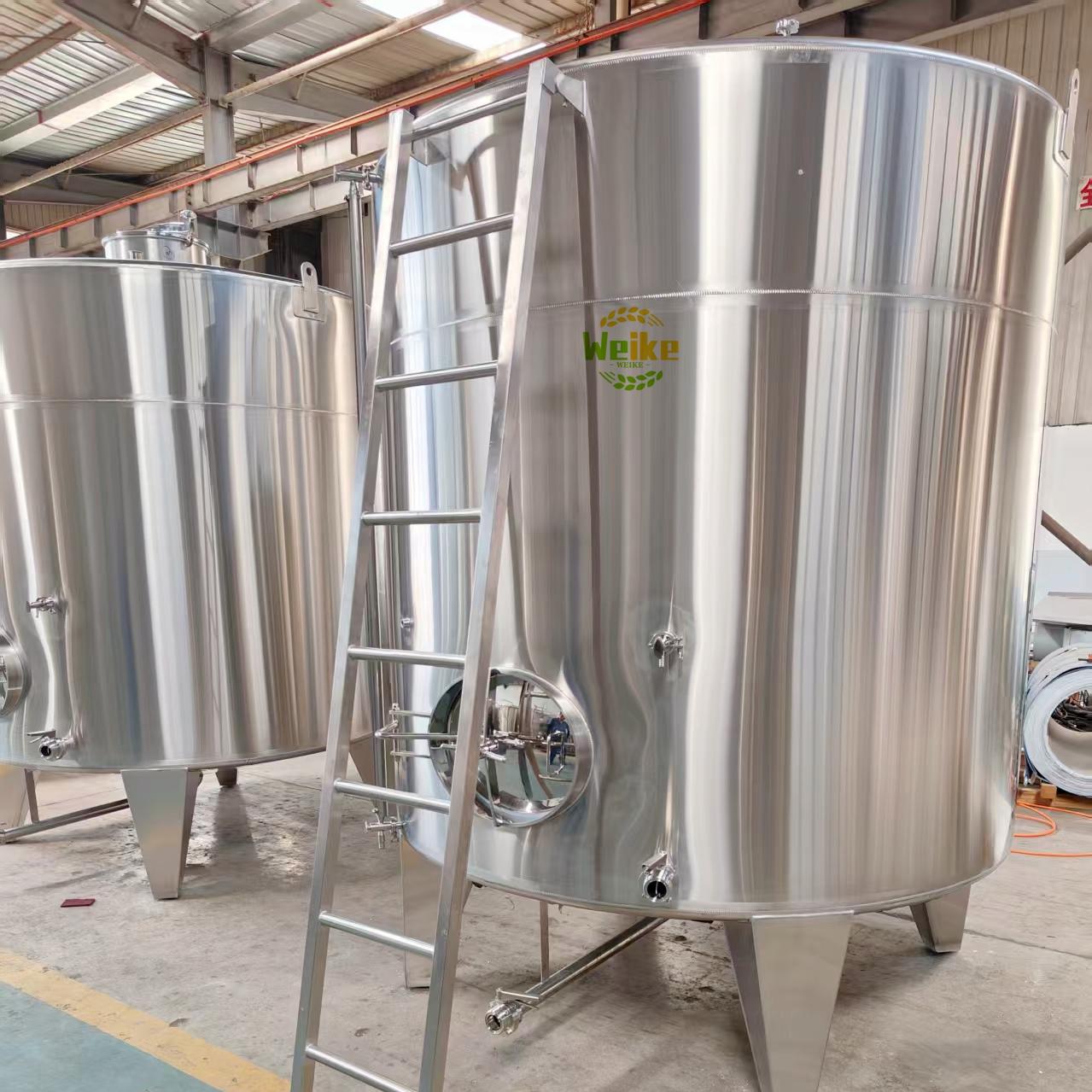 8000L tanques de alcohol para pisco, tequila, brandy y bebidas espirituosas