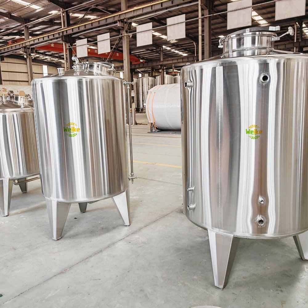 Tanques de almacenamiento de jugo de acero inoxidable de 1000L