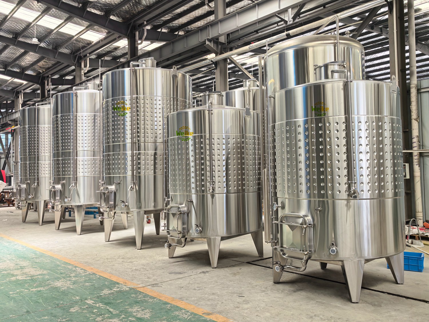 tanques de vino de acero inoxidable de 15000L