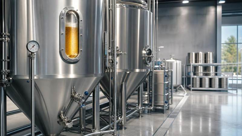 How long can beer stay in a fermenter?