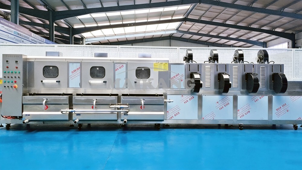 Lavadora de Bandejas de Acero Inoxidable