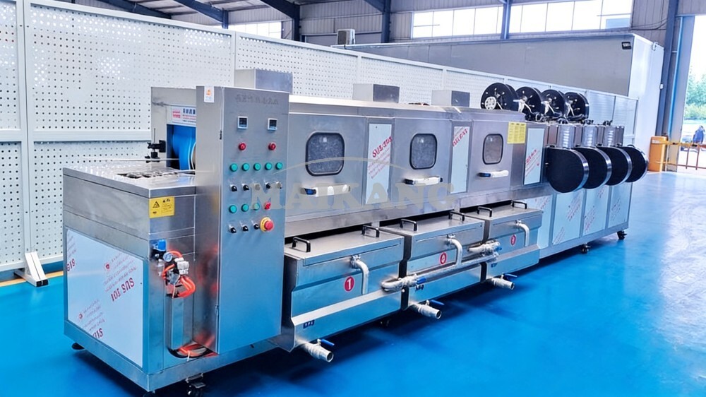 Lavadora de Bandejas de Acero Inoxidable