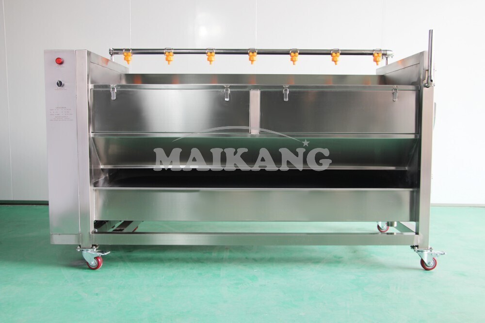 Máquina de Pelado y Lavado con Cepillos