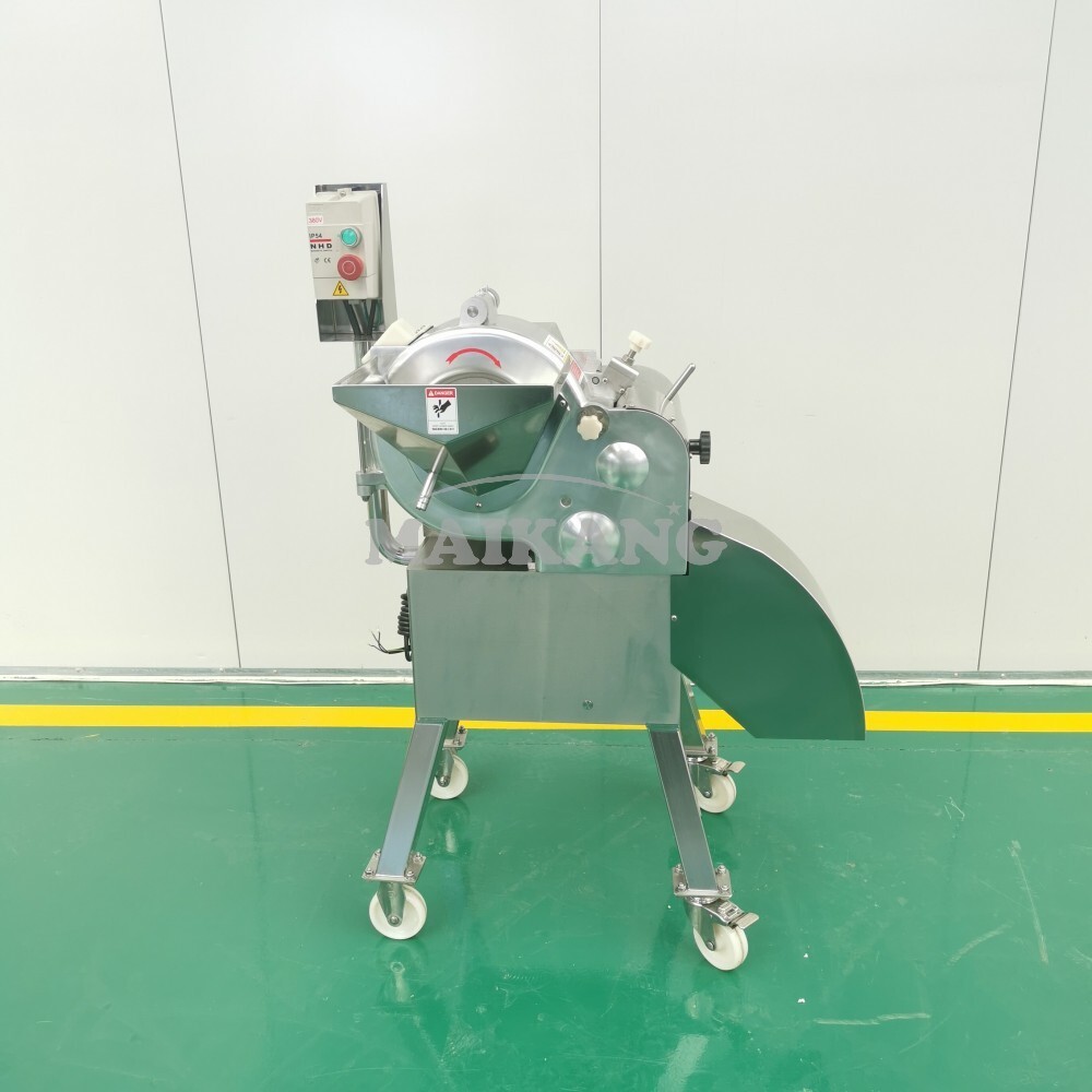 Máquina para cortar frutas y verduras en cubos