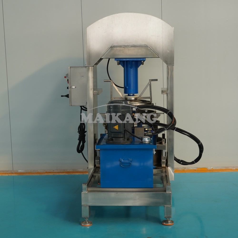 Extractor de jugo con prensa hidráulica