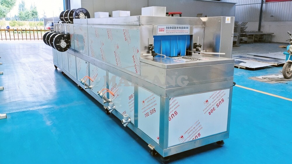 Моечная машина для подносов из нержавеющей стали