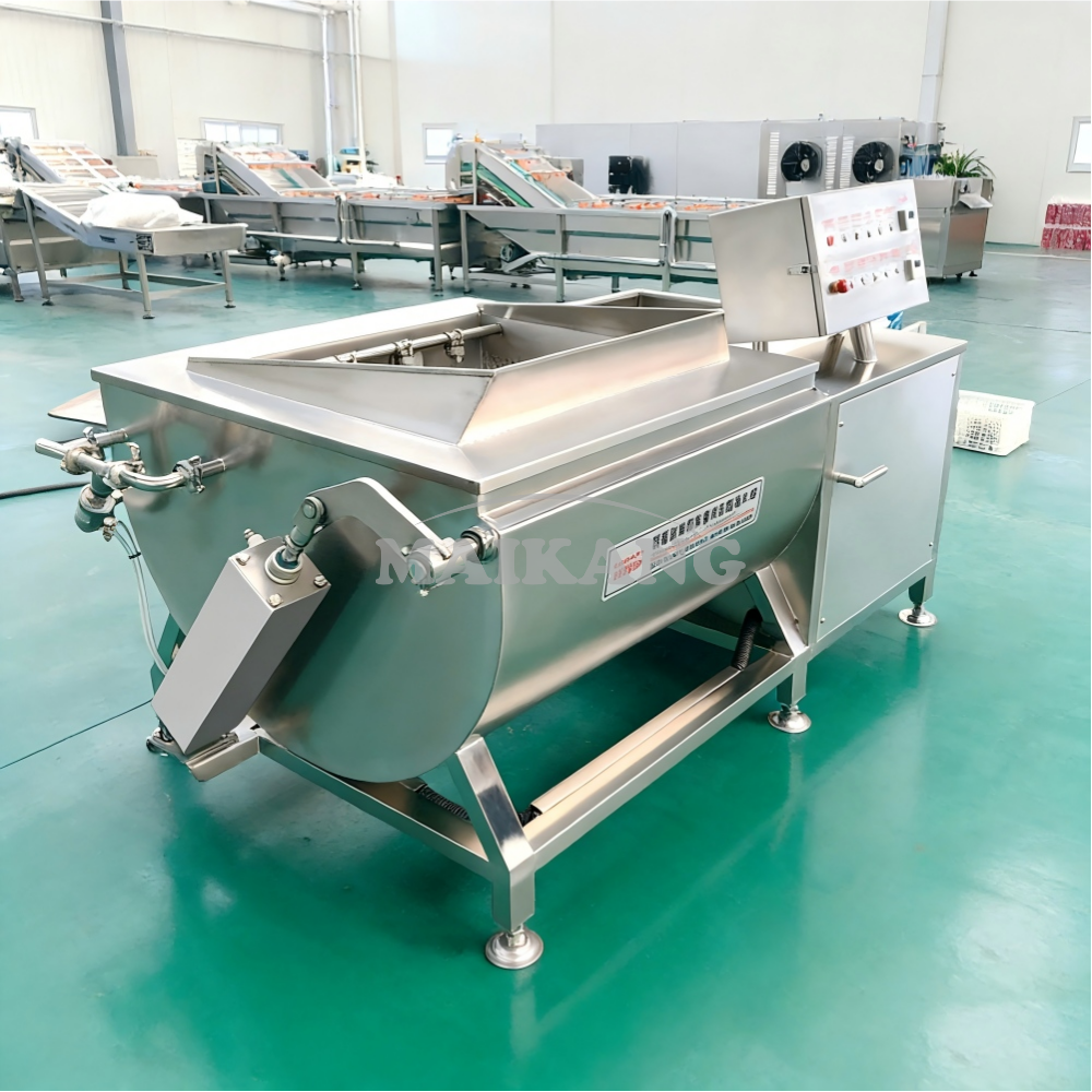 Наклонная корзина вихревой мойки