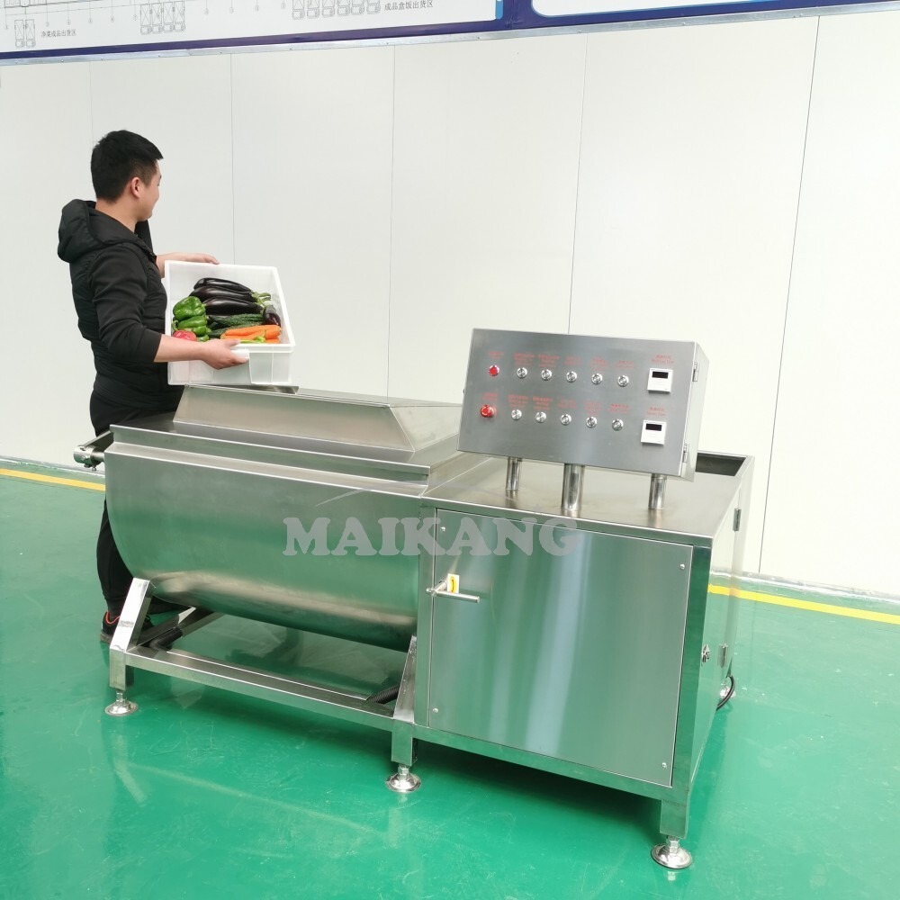 Наклонная корзина вихревой мойки