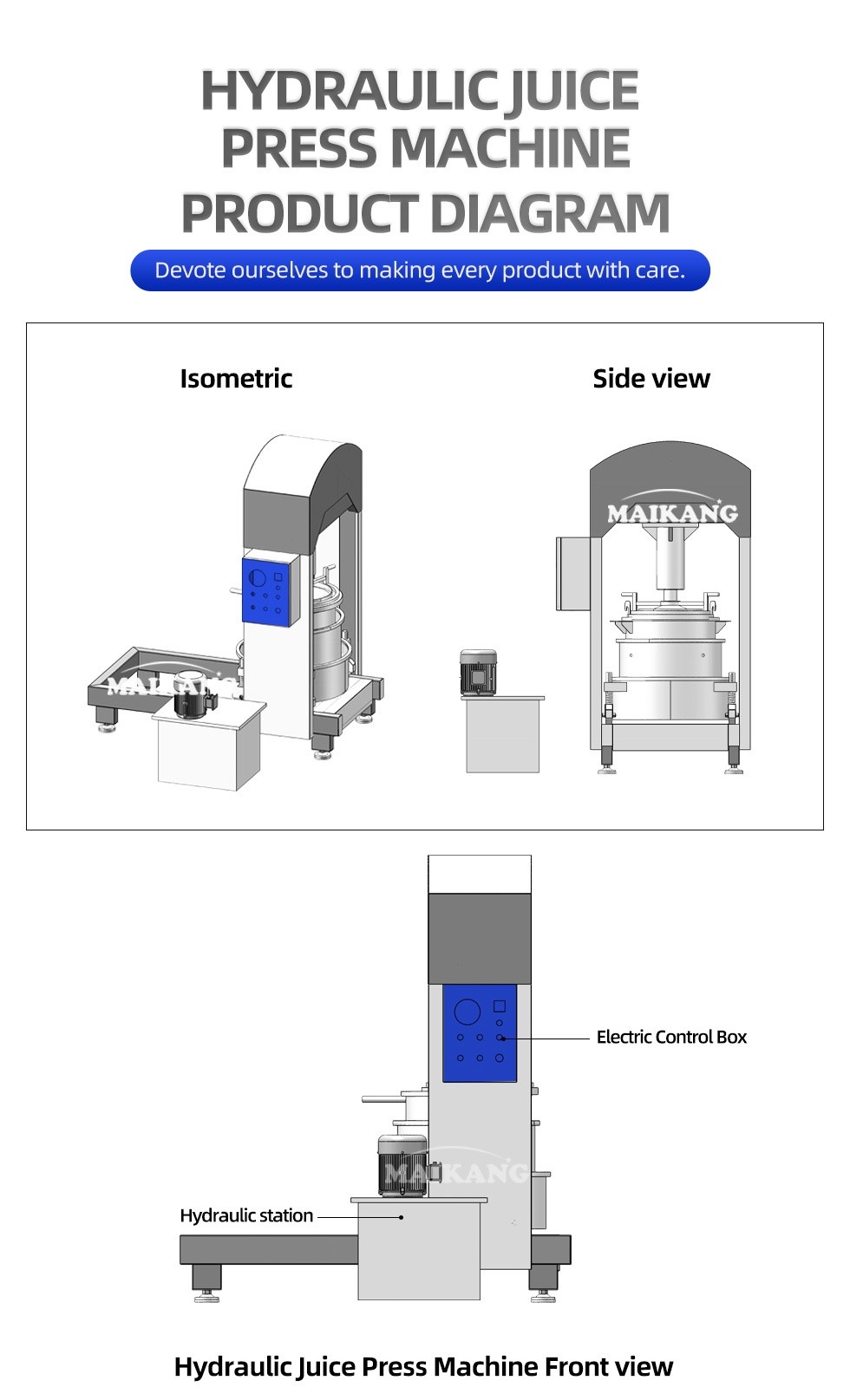 Hydraulic Press Juicer