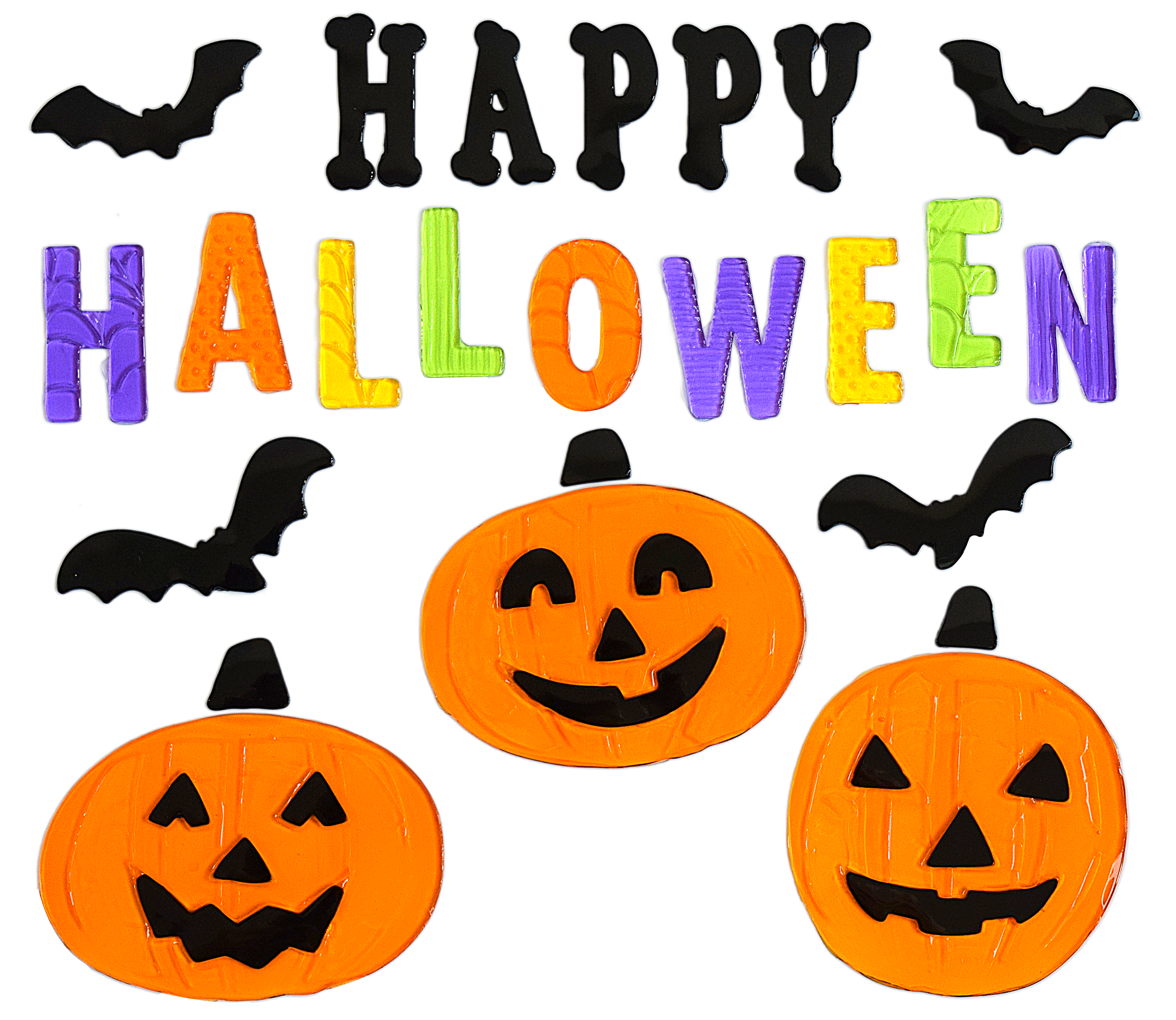 Наклейки на окна Хэллоуин Призрак Тыква Летучая мышь Ведьма Кот Бу Кровь Декаль Наклейки для украшения дома и вечеринок на Хэллоуин