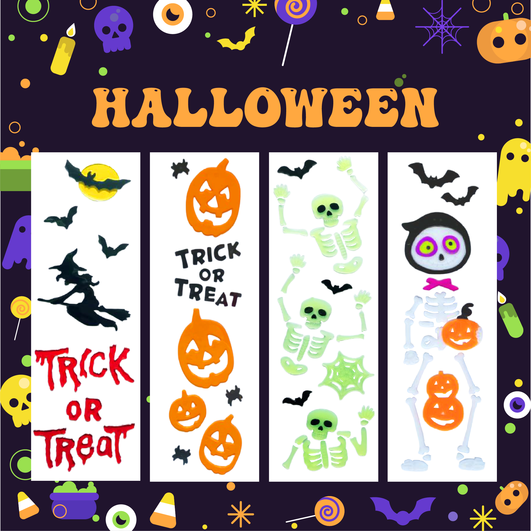 Наклейки на окна Хэллоуин Призрак Тыква Летучая мышь Ведьма Кот Бу Кровь Декаль Наклейки для украшения дома и вечеринок на Хэллоуин Наклейки на окна Хэллоуин Призрак Тыква Летучая мышь Ведьма Кот Бу Кровь Декаль Наклейки для украшения дома и вечеринок на Хэллоуин