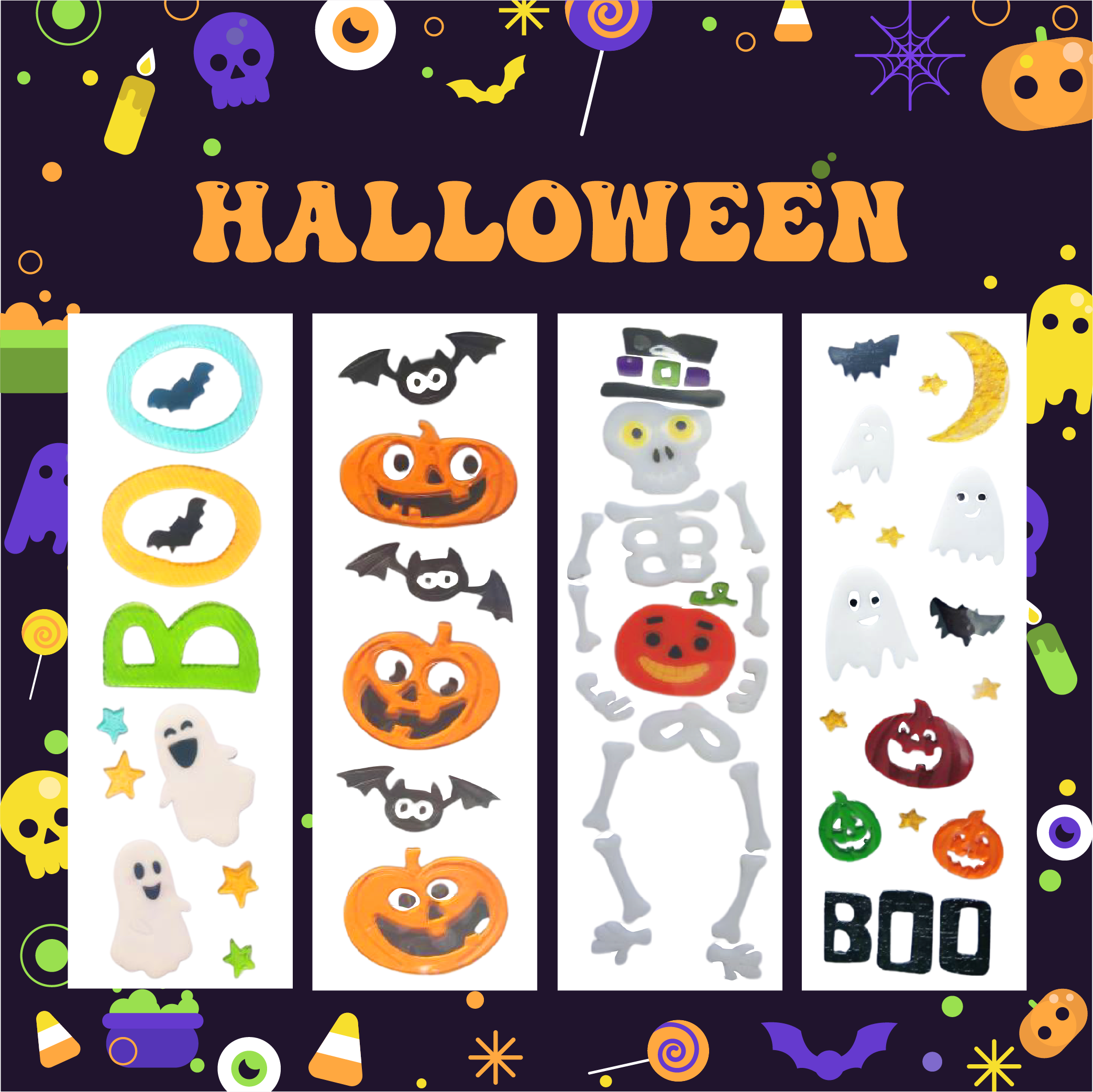 Наклейки на окна Хэллоуин Призрак Тыква Летучая мышь Ведьма Кот Бу Кровь Декаль Наклейки для украшения дома и вечеринок на Хэллоуин Наклейки на окна Хэллоуин Призрак Тыква Летучая мышь Ведьма Кот Бу Кровь Декаль Наклейки для украшения дома и вечеринок на Хэллоуин