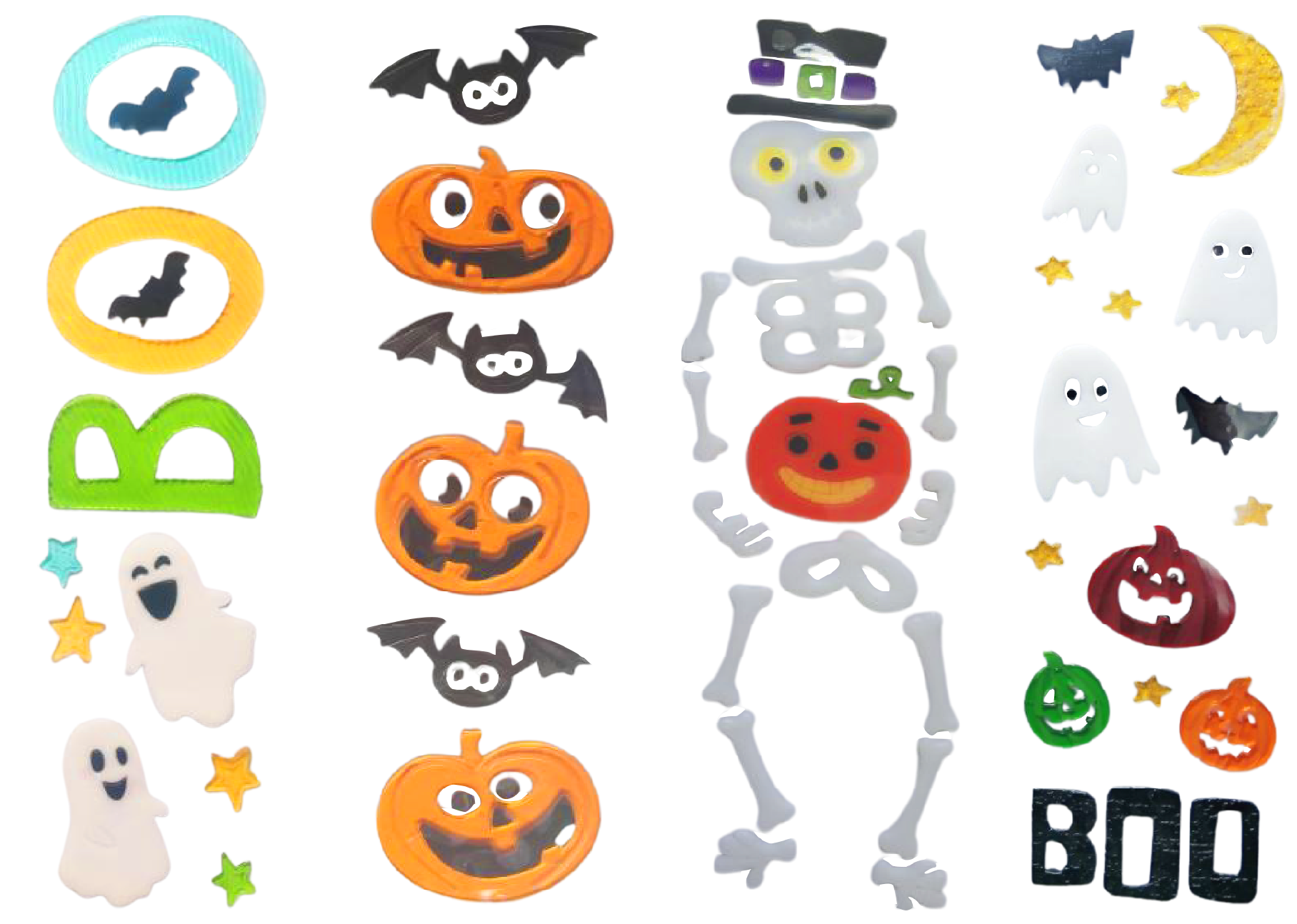 Наклейки на окна Хэллоуин Призрак Тыква Летучая мышь Ведьма Кот Бу Кровь Декаль Наклейки для украшения дома и вечеринок на Хэллоуин