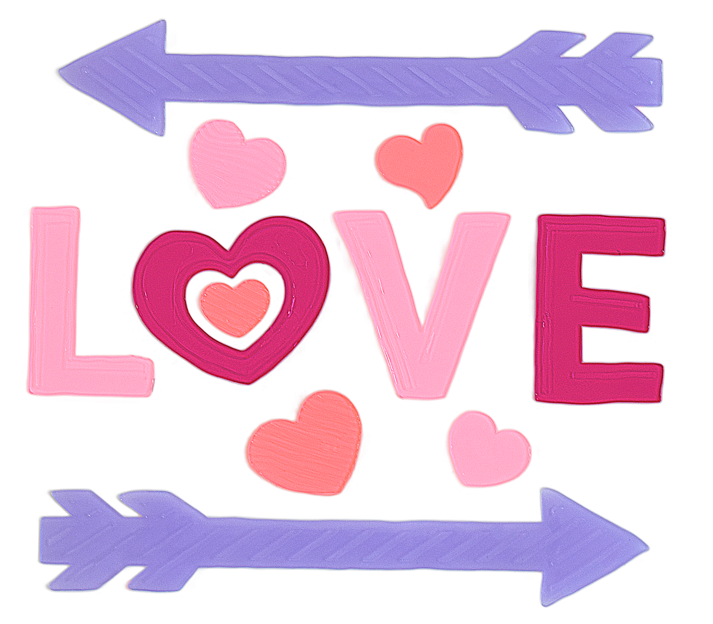 Валентиновские оконные наклейки-гель, С Днем Святого Валентина, Купидон, Гномы с сердечками для стеклянных окон, Валентиновские оконные стикеры, Декор на День Святого Валентина