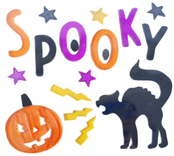 Гелевые наклейки на окно открыто: Призрак, Тыква, Летучая Мышь, Ведьма, Кот, Буу, Кровь, Наклейки для украшения дома и вечеринки на показе.