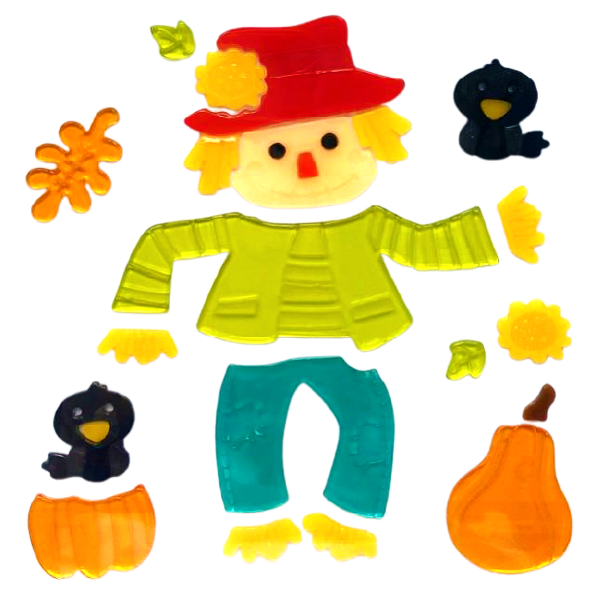 Осенние гелевые наклейки на стеклянные окна, гелевые наклейки для Дня благодарения, Hello Fall Leaves, Pumpkin для осеннего праздничного декора окон