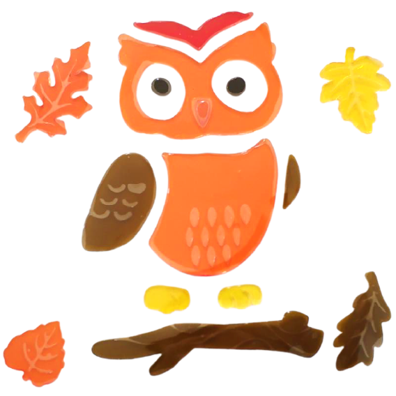 6 листов осенних гелевых наклеек для стеклянных окон, осенние/благодарственные гелевые наклейки, привет осенние листья, тыквы для осеннего праздничного декора окон