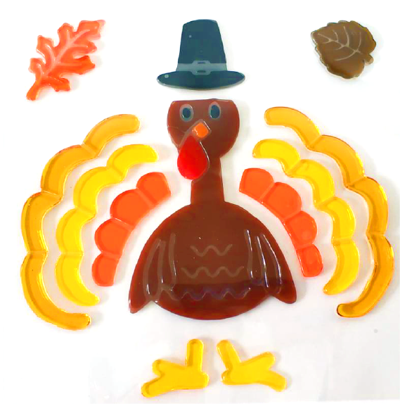 6 листов осенних гелевых наклеек для стеклянных окон, осенние/благодарственные гелевые наклейки, привет осенние листья, тыквы для осеннего праздничного декора окон