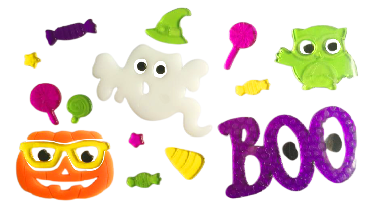 Гелевые наклейки на окно открыто: Призрак, Тыква, Летучая Мышь, Ведьма, Кот, Буу, Кровь, Наклейки для украшения дома и вечеринки на показе.