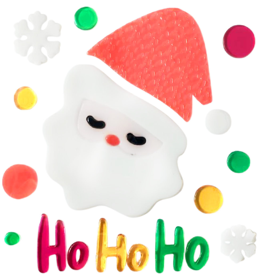 Рождественские наклейки на окна - Санта-Клаус, Снеговик, Снежинка, Пингвин, Рождественская елка, Подарочные наклейки на окна для детей