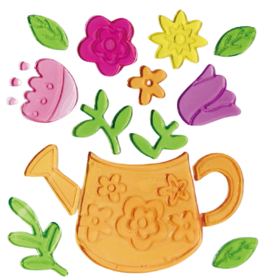 Весенние наклейки на окна, гелевые наклейки на стекло для холодильников и дома, весенний декор для окон - цветы, бабочки, птицы, которые нравятся детям