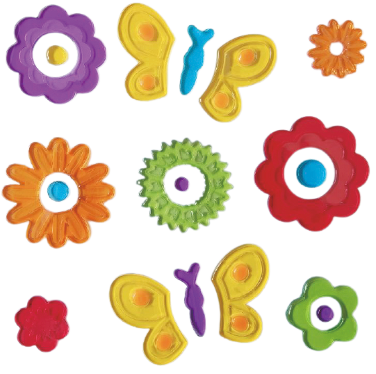 Весенние наклейки на окна, гелевые наклейки на стекло для холодильников и дома, весенний декор для окон - цветы, бабочки, птицы, которые нравятся детям