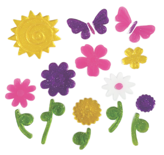 Весенние наклейки на окна, гелевые наклейки на стекло для холодильников и дома, весенний декор для окон - цветы, бабочки, птицы, которые нравятся детям