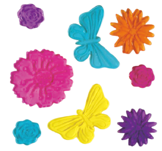 Весенние наклейки на окна, гелевые наклейки на стекло для холодильников и дома, весенний декор для окон - цветы, бабочки, птицы, которые нравятся детям