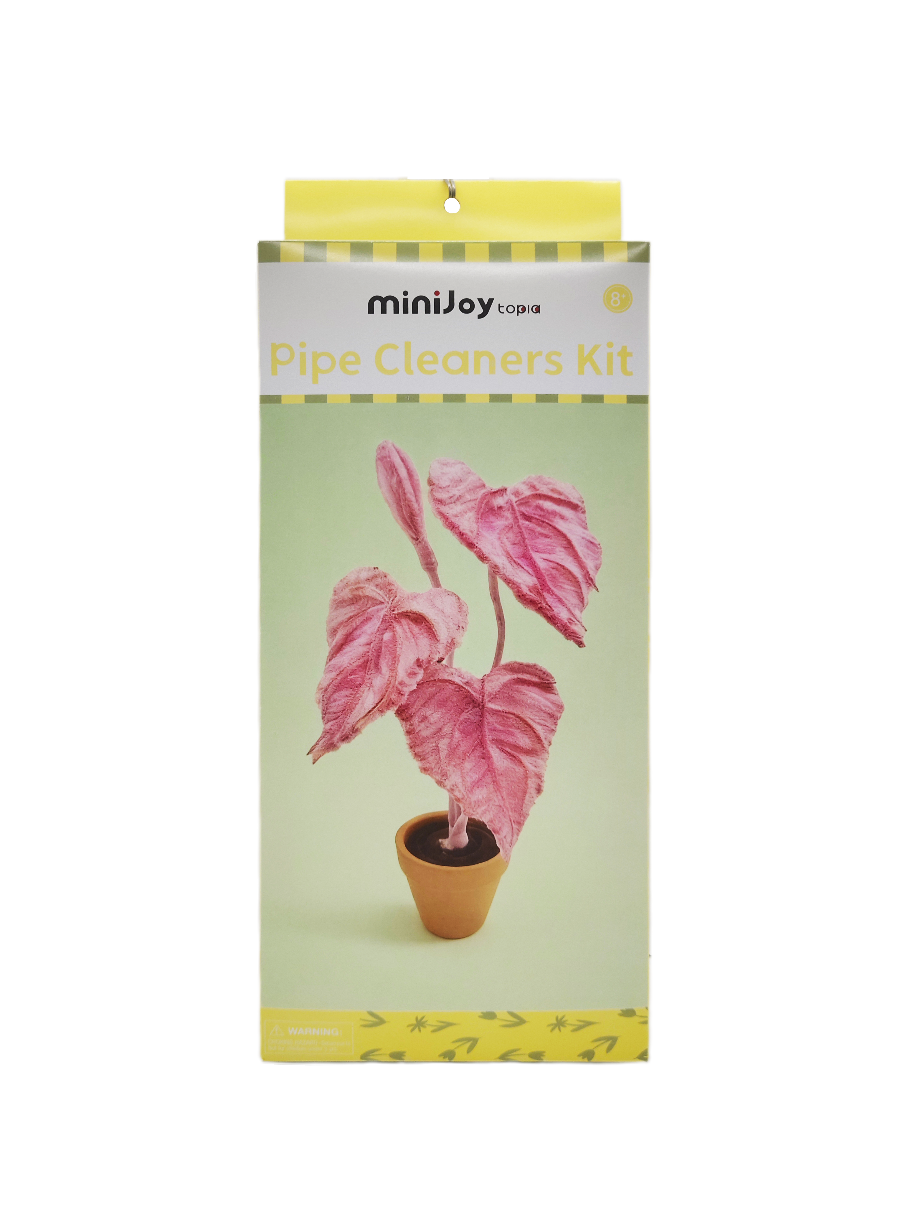 Набор для творчества из синельной проволоки «Розовая алоказия», набор для DIY, креативные художественные материалы для декора комнаты, набор для творчества оптом для детей и взрослых, милый подарок для любителей растений в пастельных тонах