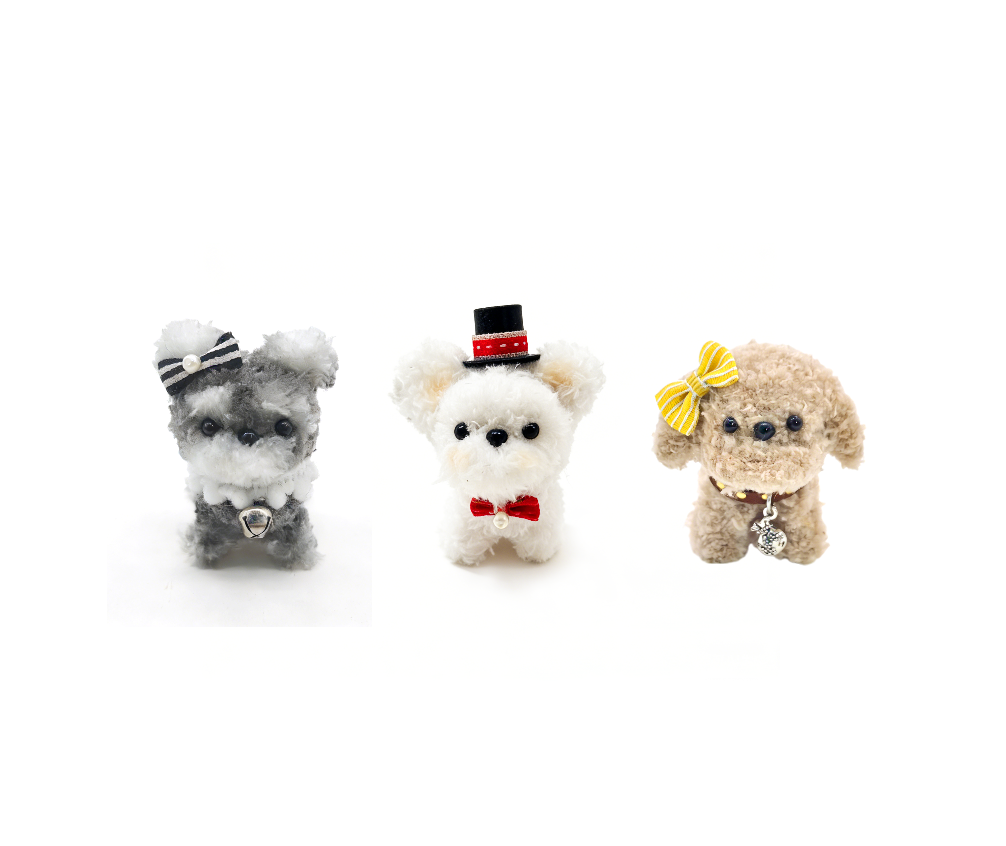 Набор для поделок в виде собаки из синельной проволоки, набор «3 в 1» для создания щенка-джентльмена своими руками с галстуком-бабочкой, цилиндром и колокольчиком, креативные художественные материалы для декора комнаты, наборы для творчества оптом для детей и взрослых, подарочный набор для любителей собак