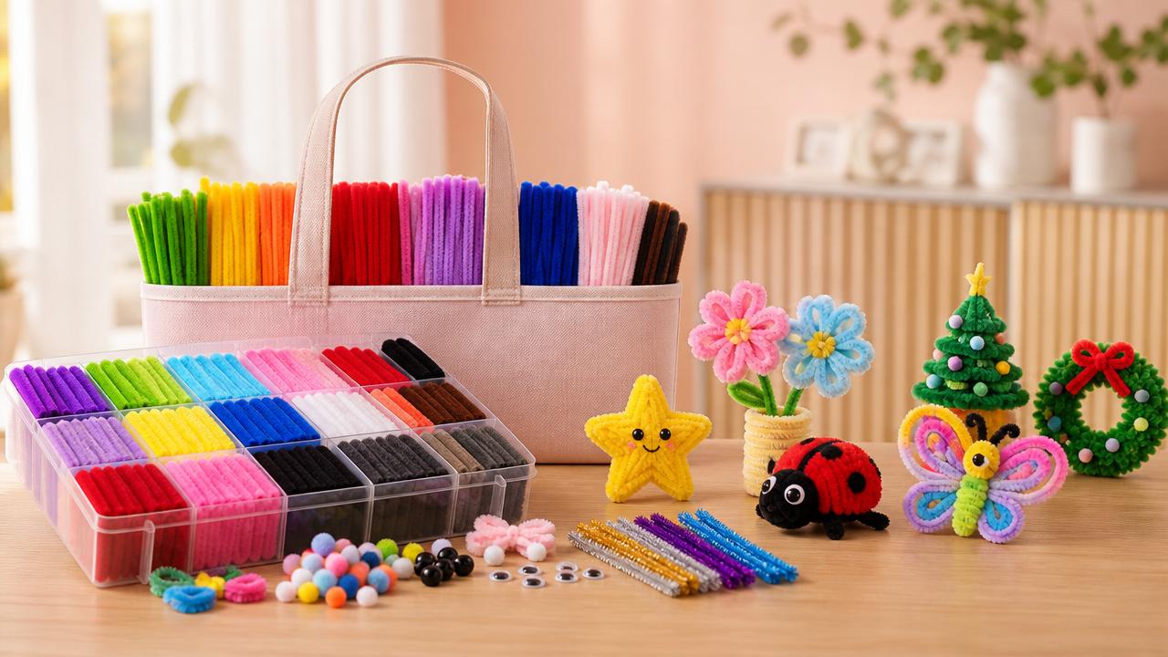 Это лучший набор синельной проволоки для детского DIY?