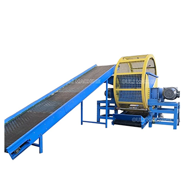 Машина для переработки шин