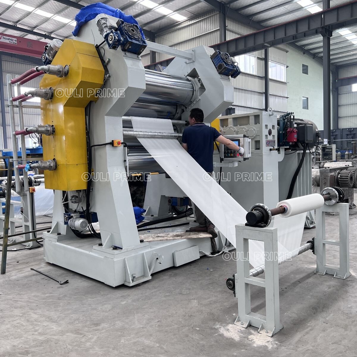 4-валковая каландровая машина для резины / машина для производства резиновых листов