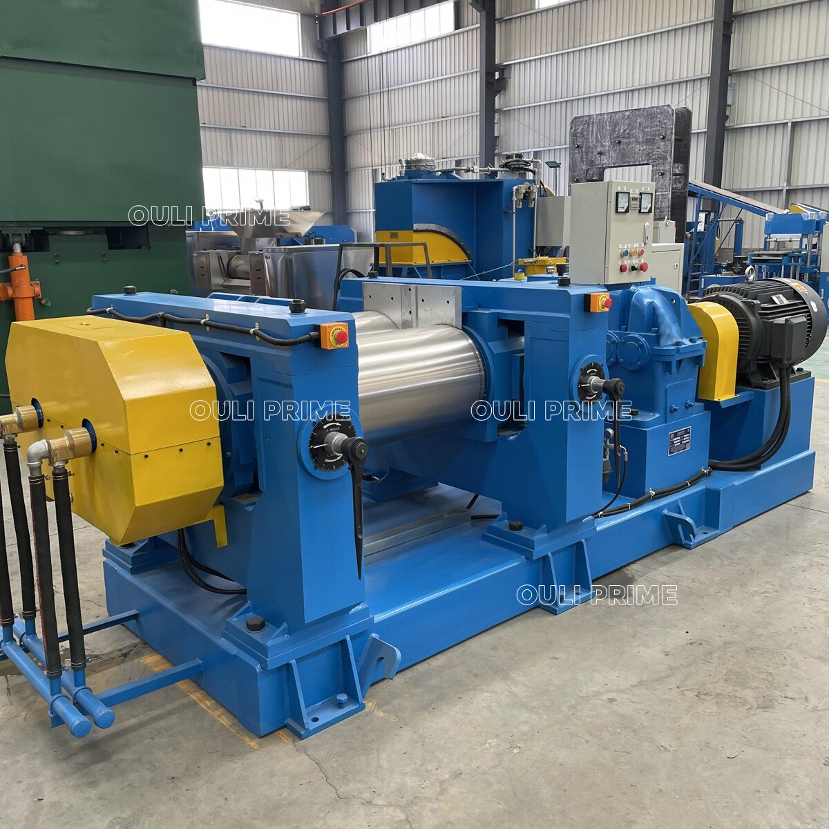 Линия по производству регенерата / Вальцы для переработки резины