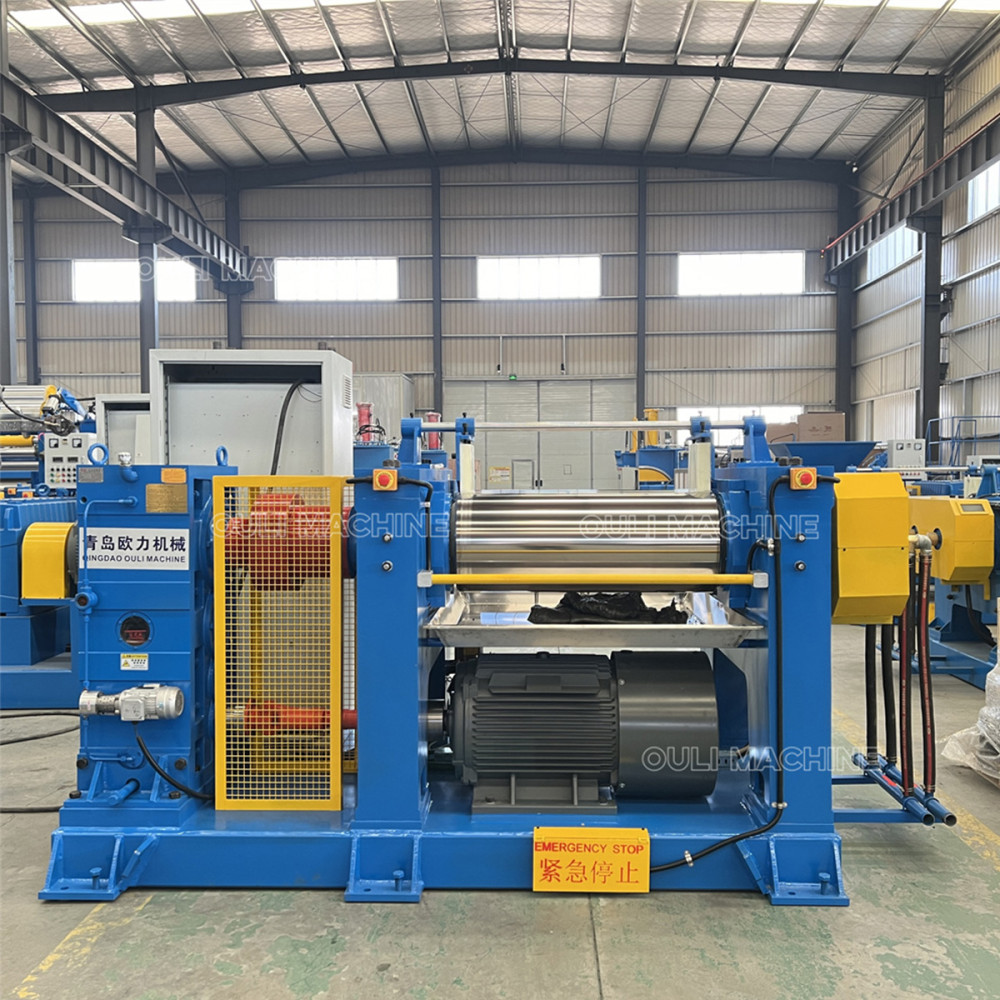 Компактная двухвалковая резиносмесительная мельница