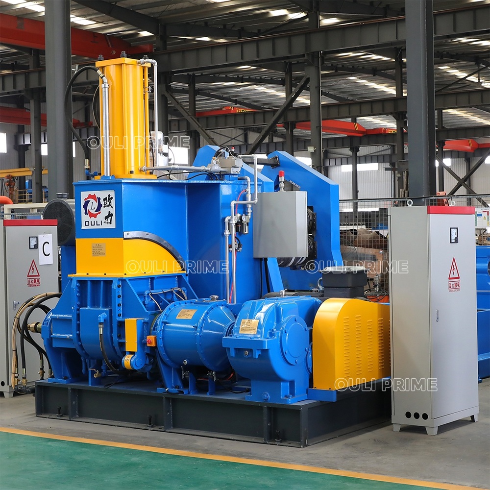 Пневматический диспергатор резиновой смеси с резиновым смесителем