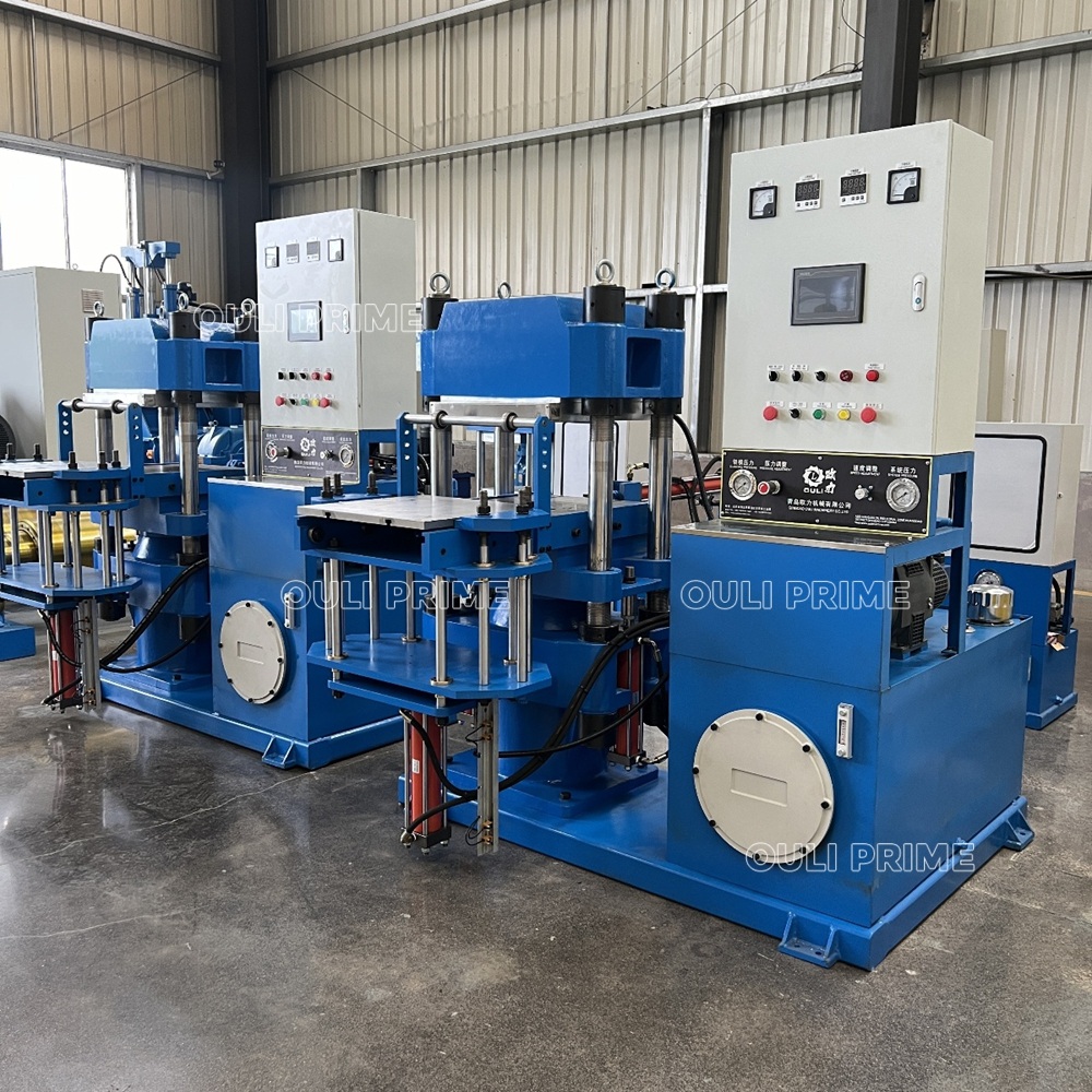 Колонный резиновый вулканизационный пресс