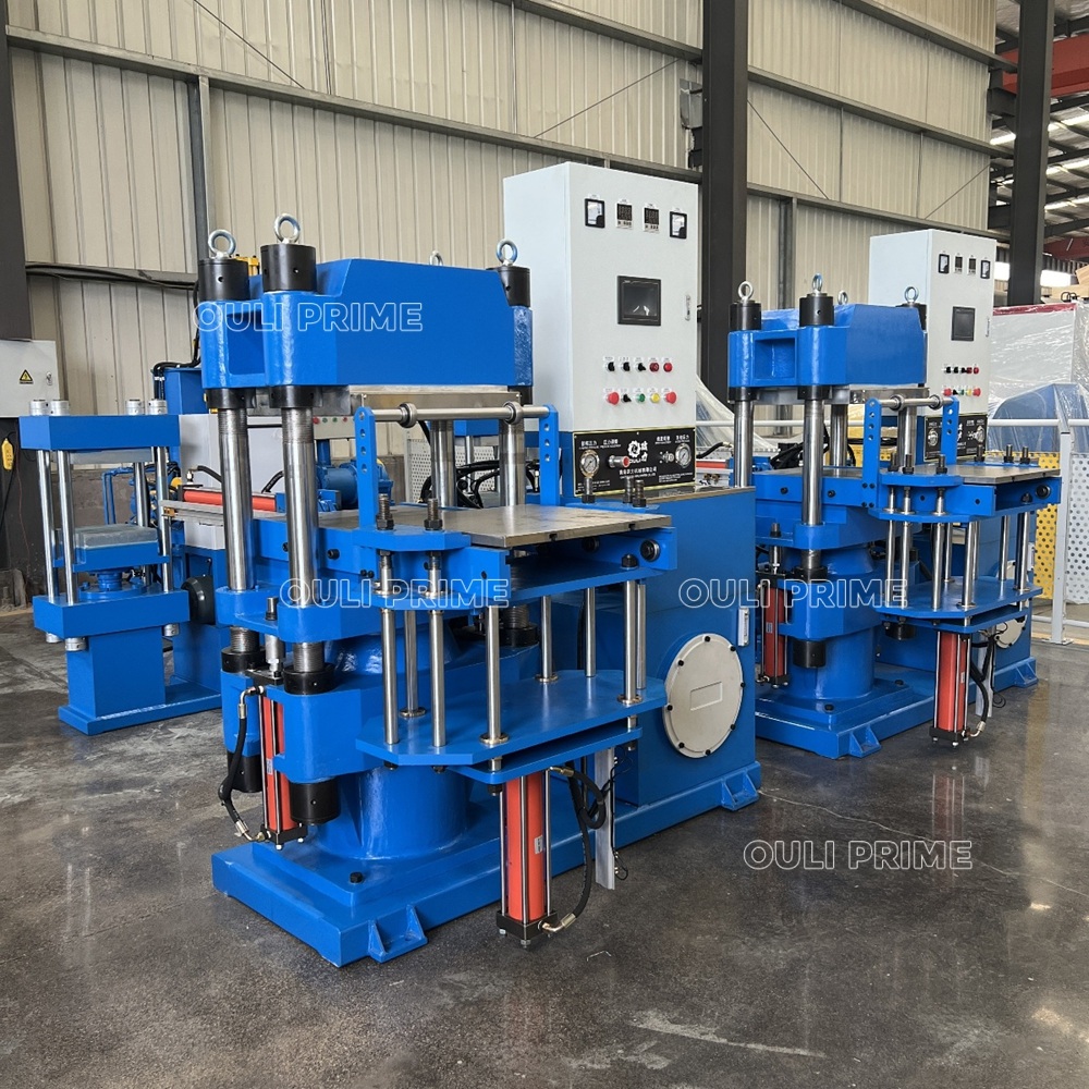 Колонный резиновый вулканизационный пресс