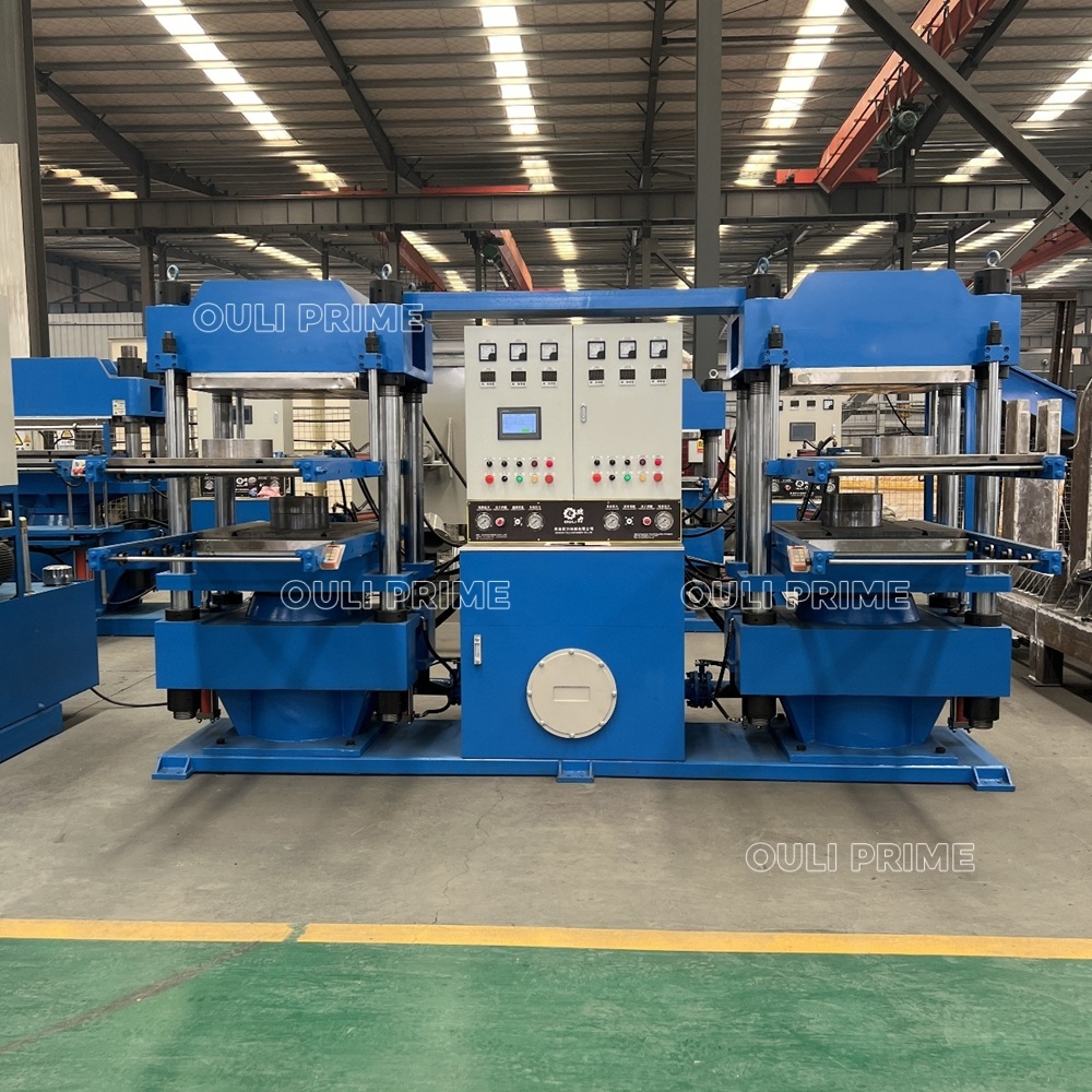 Колонный резиновый вулканизационный пресс