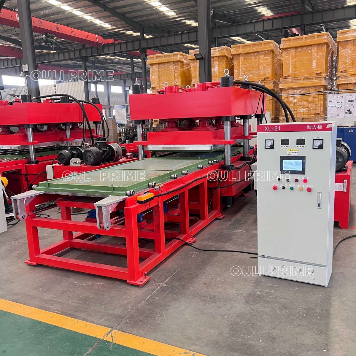 250-тонная машина для производства резиновых плит для спортзалов XLB-D 1100×2200 / машина для производства резиновых напольных плит