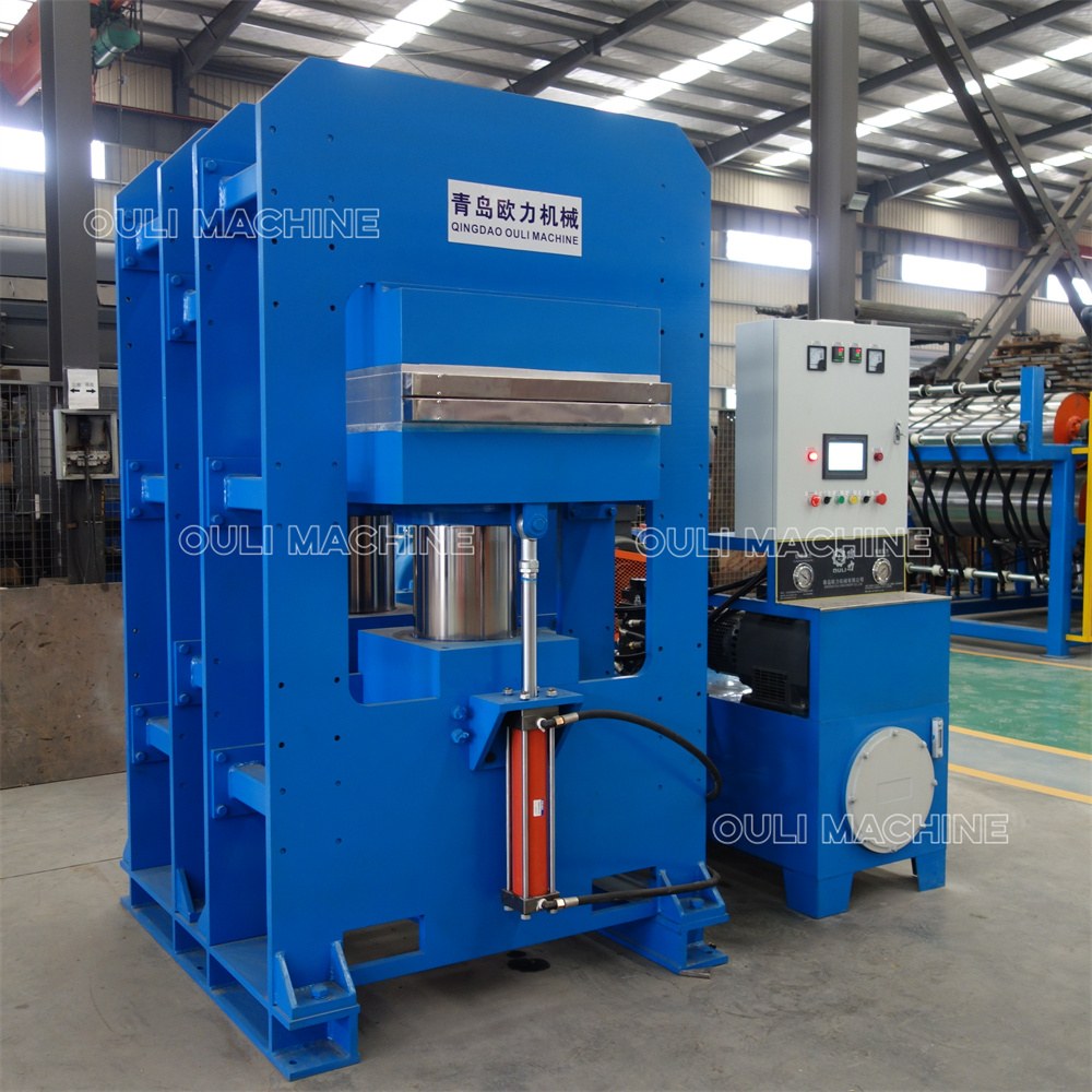 Пресс для вулканизации рамной конструкции