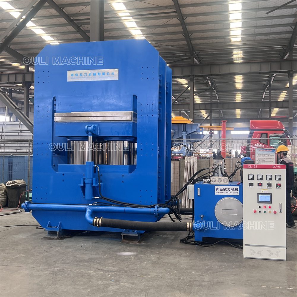 Пресс для вулканизации рамной конструкции